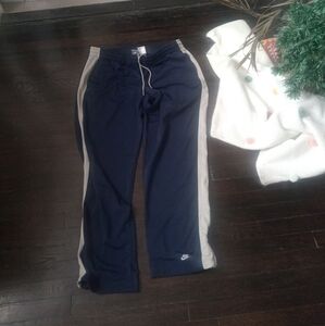 Vintage Nike Sweatpants Mens Blue And Grey Color Size Xl Outdoor Cozy Casual